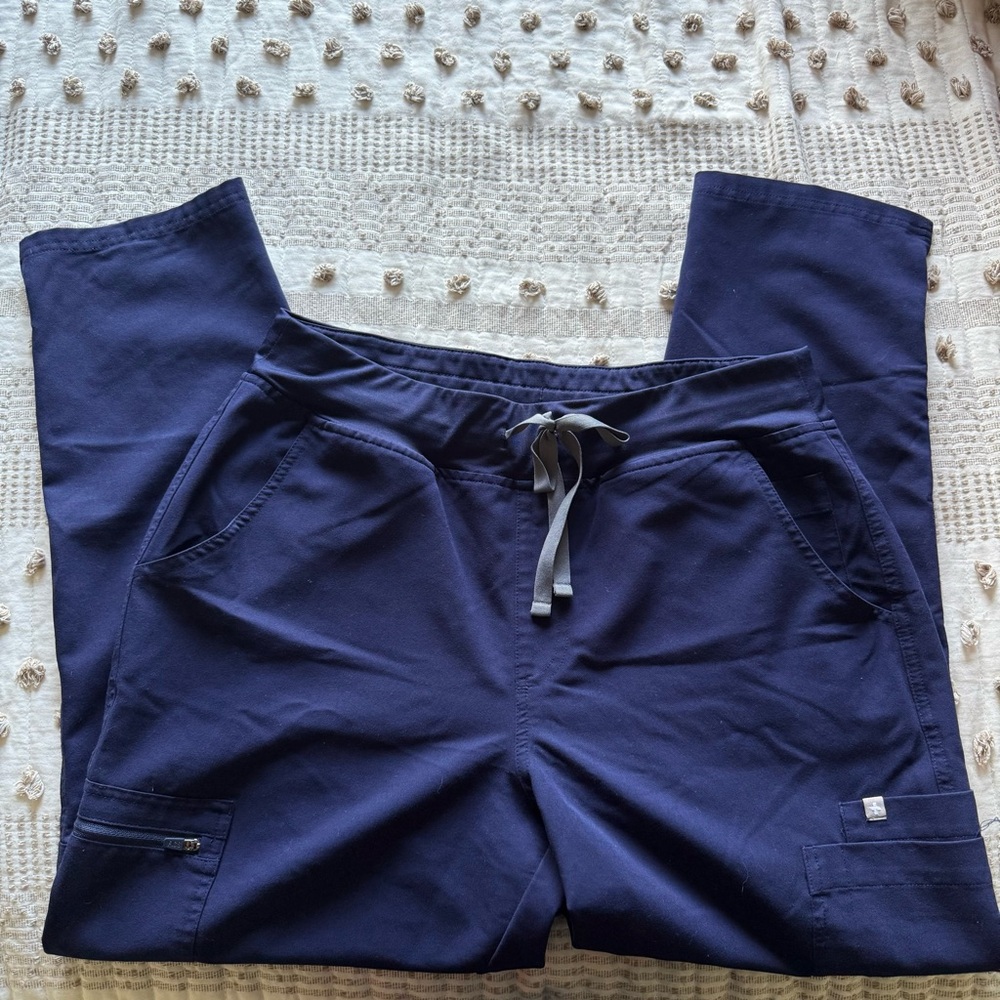 Figs High Waisted Yola in Navy size L/P